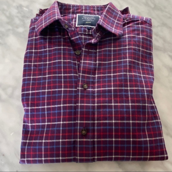 Charles Tyrwhitt Button Down Shirt - Picture 1 of 3